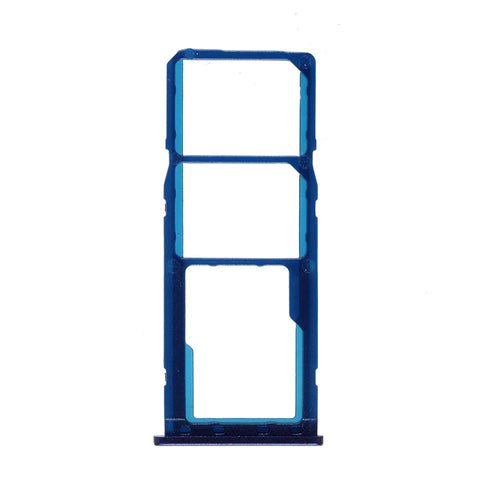 OEM SIM Card Tray Slot Holder Part for Samsung Galaxy M20 SM-M205 - Blue - 1