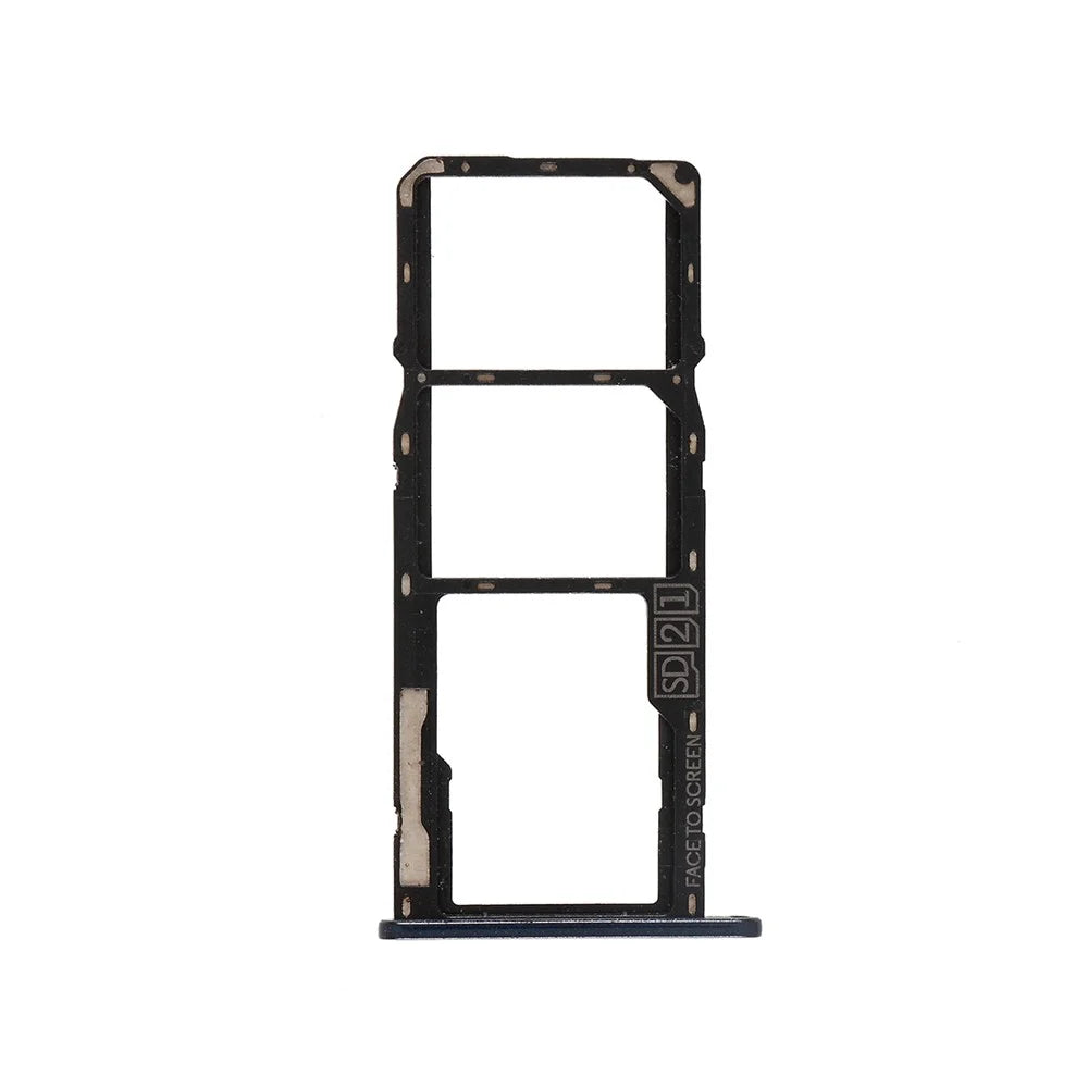 OEM SIM Card Tray Slot Holder Part for Motorola Moto G7 Power - Black - 1