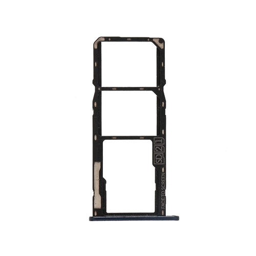 OEM SIM Card Tray Slot Holder Part for Motorola Moto G7 Power - Black - 1