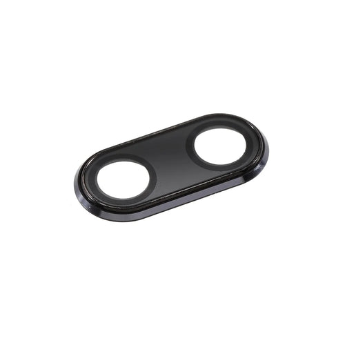 OEM Rear Camera Lens Ring Cover Part (with Glass) for Huawei P20 - Black - 1