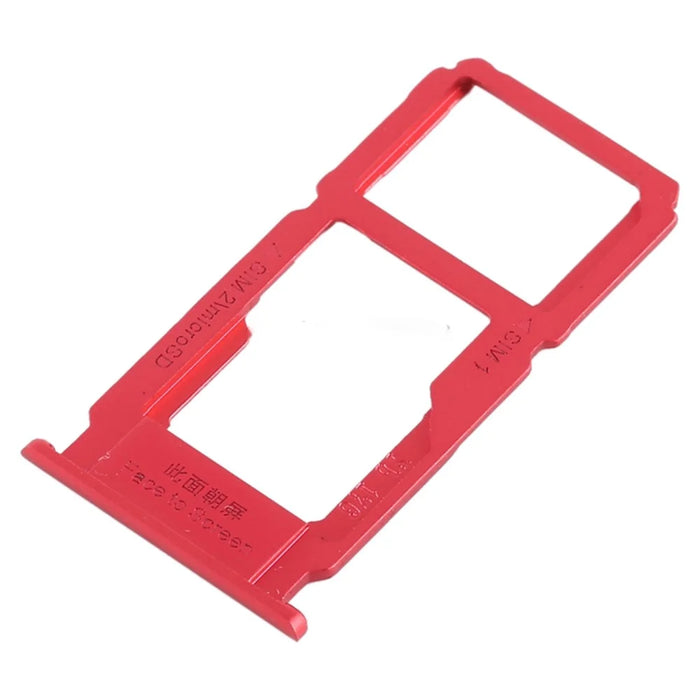 OEM Dual SIM Card Tray Holder Replace Part for OPPO R11 - Red - 2