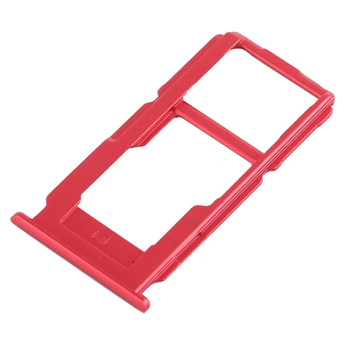 OEM Dual SIM Card Tray Holder Replace Part for OPPO R11 - Red - 3