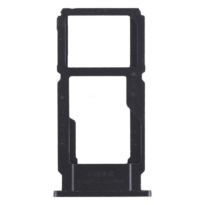 OEM SD Card SIM Card Tray Holder Replace Part for Oppo R11 - Black - 1