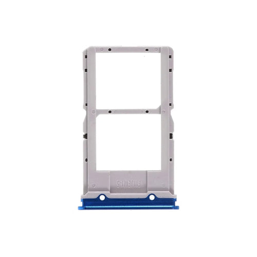 OEM Dual SIM Card Tray Holder Replacement for Xiaomi Redmi K20 / Mi 9T / K20 Pro / Mi 9T Pro - Blue - 1
