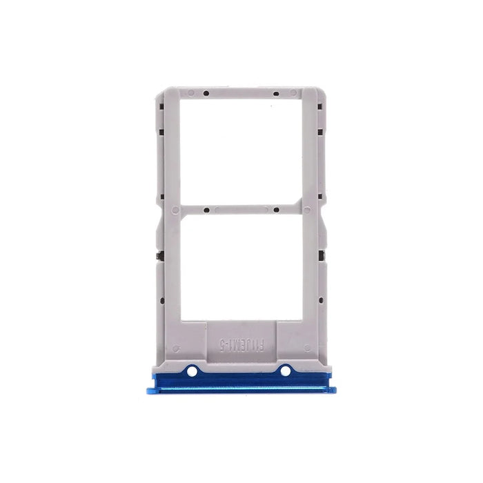 OEM Dual SIM Card Tray Holder Replacement for Xiaomi Redmi K20 / Mi 9T / K20 Pro / Mi 9T Pro - Blue - 1