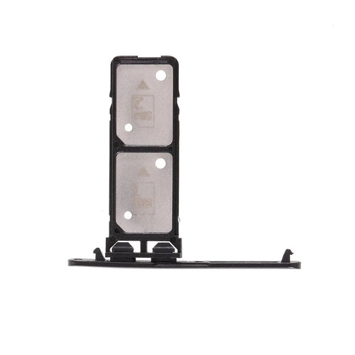 OEM Dual SIM MicroSD Card Tray Slot for Sony Xperia 10 Plus - Black - 1