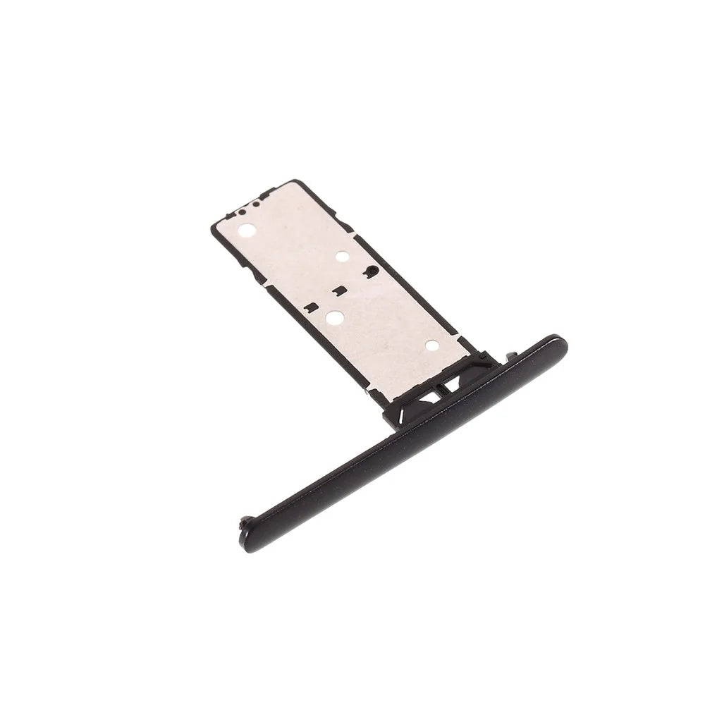 OEM Dual SIM MicroSD Card Tray Slot for Sony Xperia 10 Plus - Black - 3