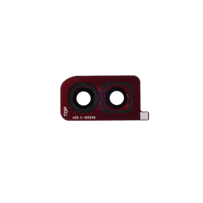 OEM Replacement Rear Camera Lens Ring Cover for Samsung Galaxy A20 SM-A205 - Red - 3