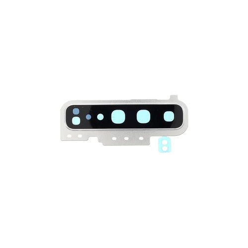OEM Rear Camera Lens Ring Cover Replace Part for Samsung Galaxy S10 5G - Silver - 1