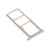 OEM SIM Card Tray Holder Replace Part for Huawei Honor 8A / Honor 8A Pro - Champagne Gold - 1