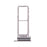 OEM Dual SIM Card Tray Holder Replacement for Samsung Galaxy Note 10 SM-N970 - Grey - 3