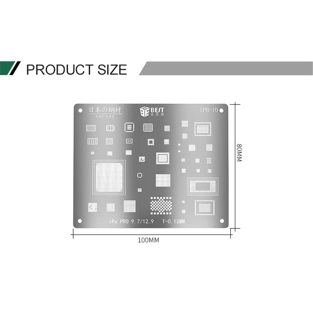 OEM BST-iPH-10 Tin Planting Net for iPad Pro 9.7 / 12.9 (2015) - 6