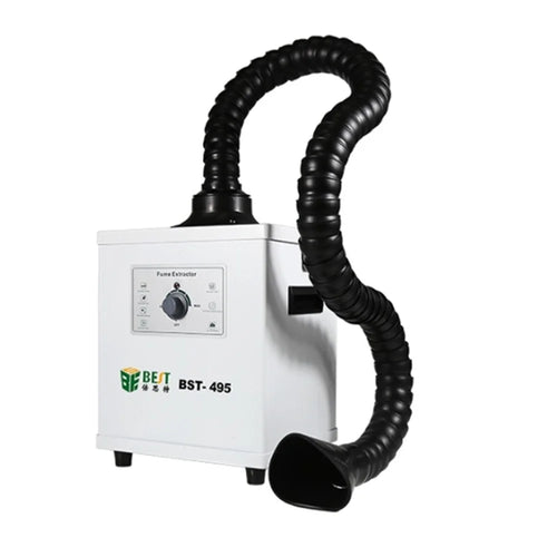 BEST BST-495 150W Smoke Purifier [3-Layer Filtration, Brushless Motor] for Phone Repairing Welding Lab Etc - Voltage: 110V - 1