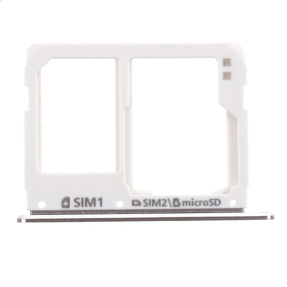 OEM SIM/Micro SD Card Tray Holder Replacement for Samsung Galaxy A3 A310/A5 A510/ A7 A710 (2016) - Grey - 1