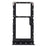OEM Dual SIM Card Tray Holder Replace Part for Xiaomi Mi CC9e / Mi A3 - Black - 1
