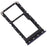 OEM Dual SIM Card Tray Holder Replace Part for Xiaomi Mi CC9e / Mi A3 - Black - 2
