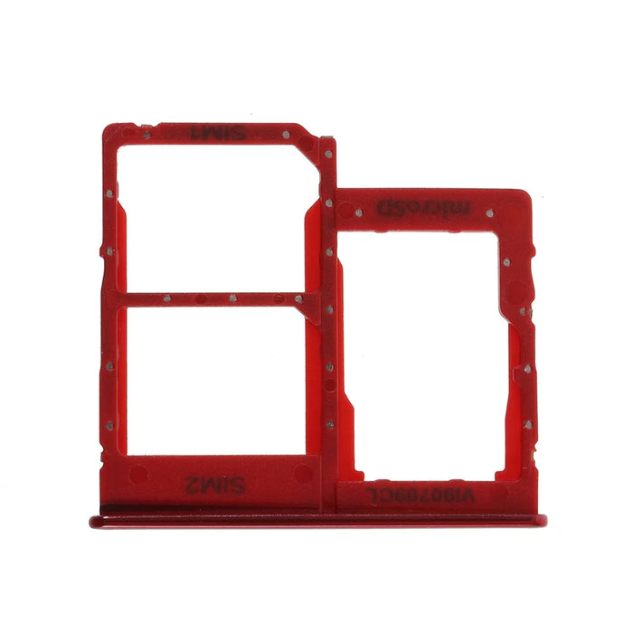 OEM SIM Card Tray Holder Replacement for Samsung Galaxy A40 SM-A405F - Red - 2
