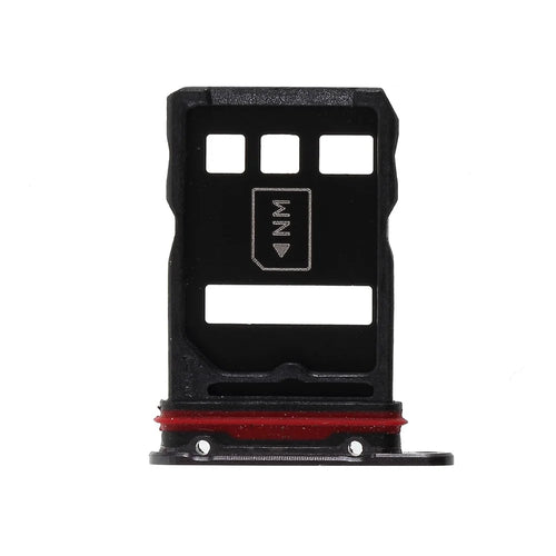 OEM SIM Card Tray Holder Replace Part for Huawei Mate 30 Pro - Black - 1