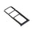 OEM SIM Card Tray Slot Holder Part for Samsung Galaxy A20 SM-A205F - Black - 3