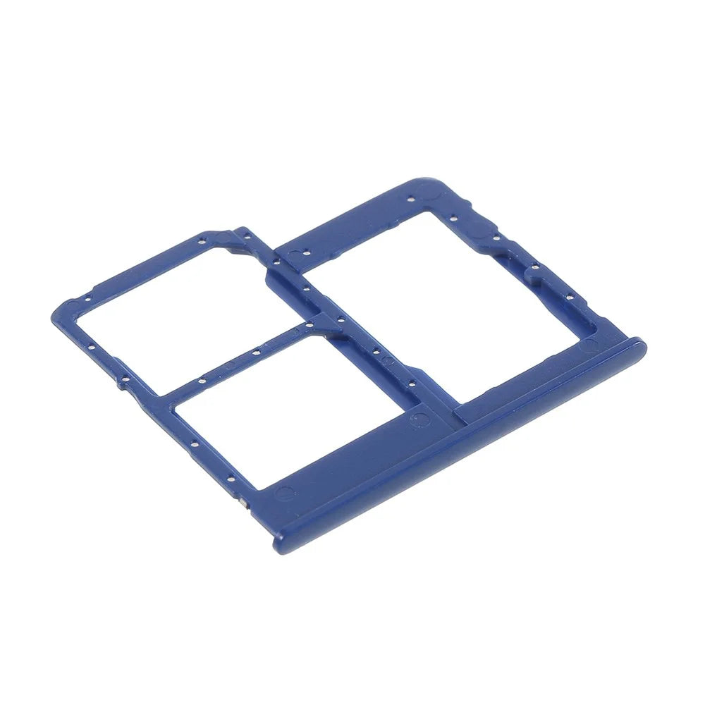 For Samsung Galaxy A20e SM-A202F OEM SIM + SD Card Tray Holder Replacement Part (without Logo) - Blue - 3