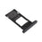 OEM SIM+SD Card Tray Holder Replacement Part for Sony Xperia X Compact - Black - 3