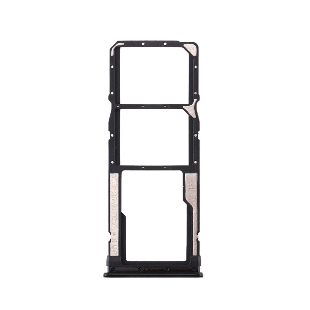 OEM SIM Card Tray Holder Replace Part for Xiaomi Redmi Note 8 - Black - 1