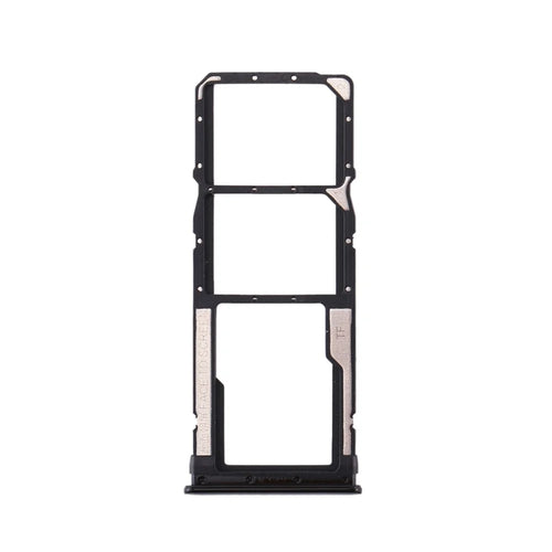 OEM SIM Card Tray Holder Replace Part for Xiaomi Redmi Note 8 - Black - 1