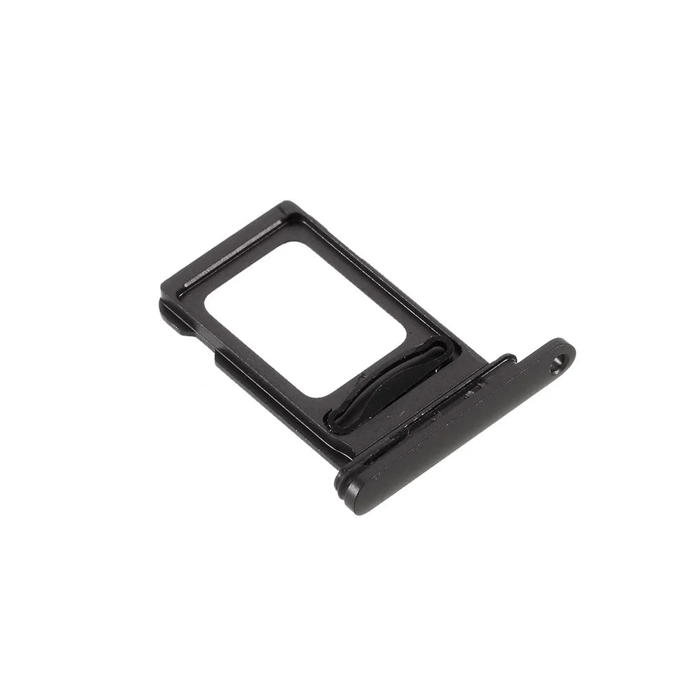 OEM Dual SIM Card Tray Holder Replace Part for iPhone 11 - Black - 1