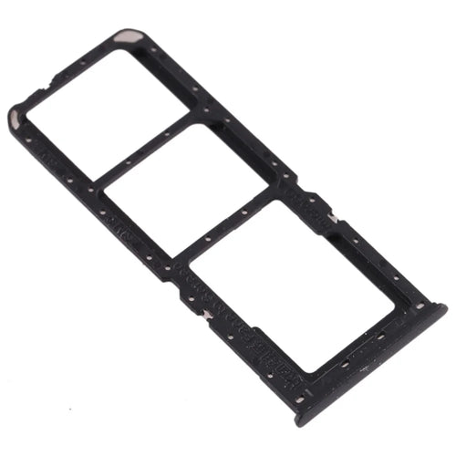 OEM Dual SIM Card + Micro SD Card Tray Holders Part for Oppo A11 - Black - 1