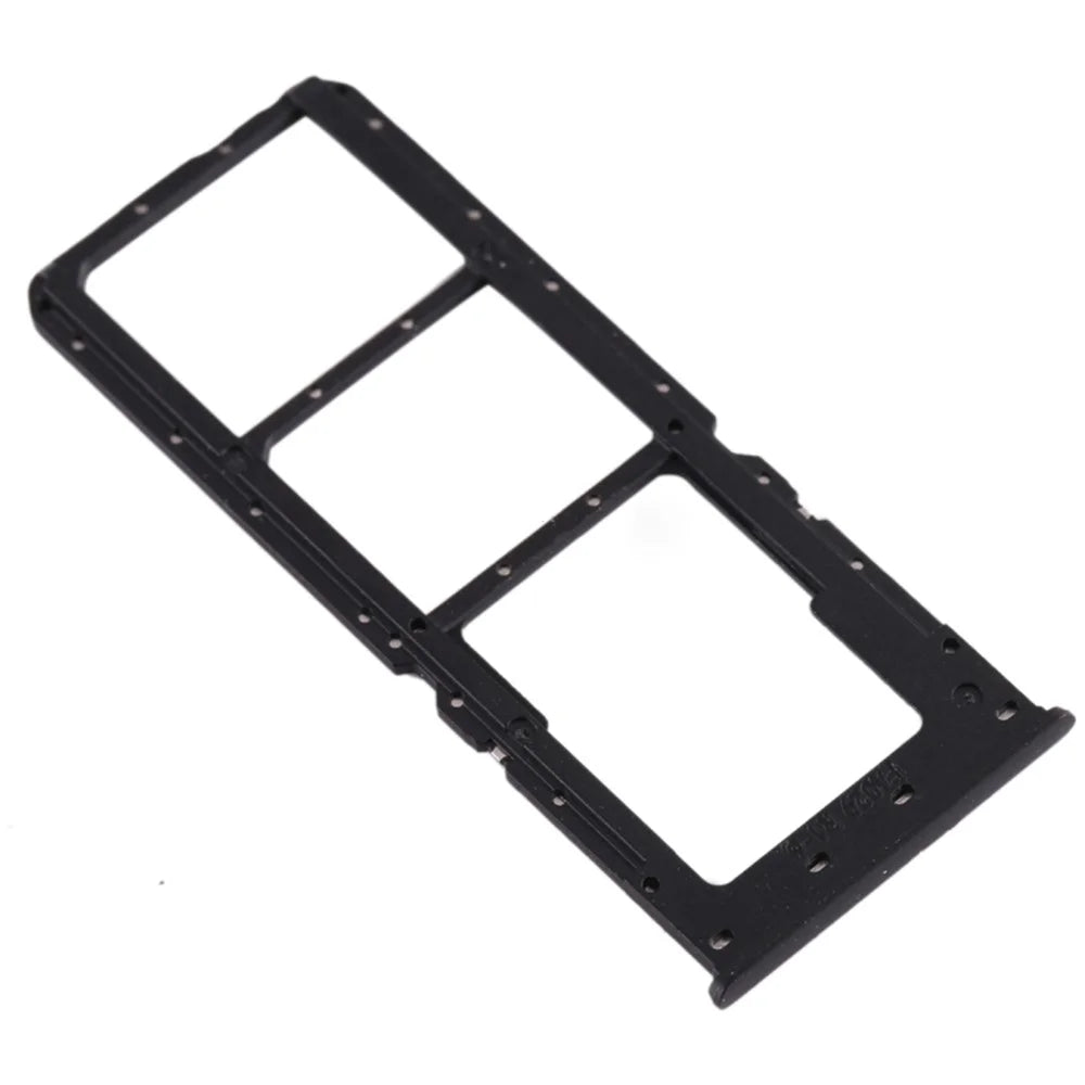 OEM Dual SIM Card + Micro SD Card Tray Holders Part for Oppo A11 - Black - 2