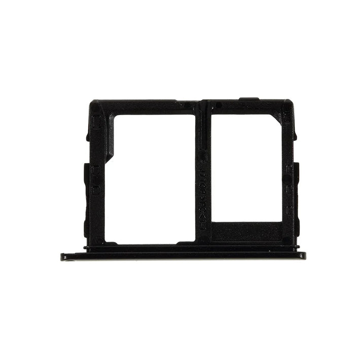 OEM SIM + Micro SD Card Tray Slot Holder Part for Samsung Galaxy J7 (2018)  J737  - Black - 1
