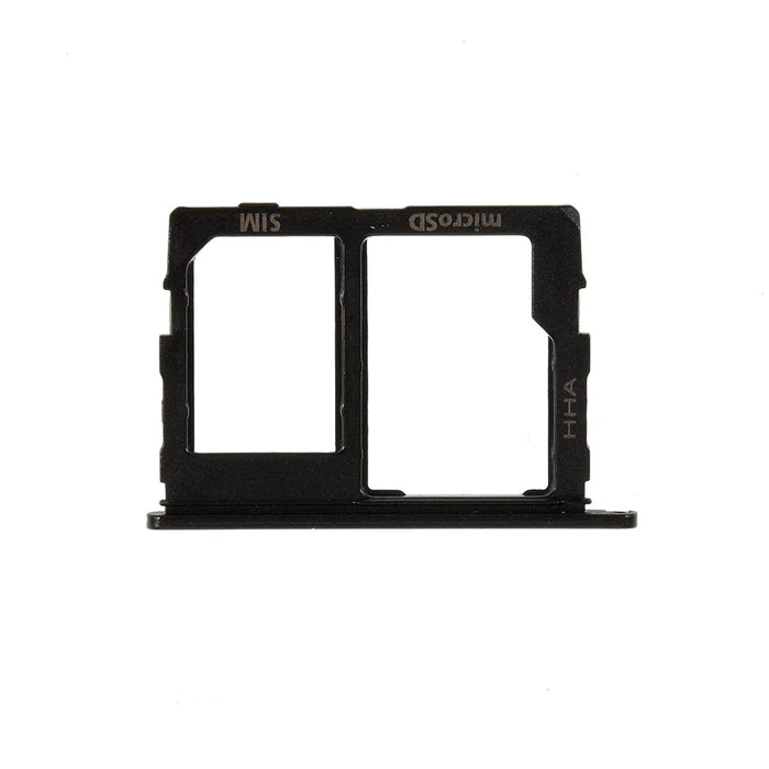 OEM SIM + Micro SD Card Tray Slot Holder Part for Samsung Galaxy J7 (2018)  J737  - Black - 2
