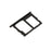 OEM SIM + Micro SD Card Tray Slot Holder Part for Samsung Galaxy J7 (2018)  J737  - Black - 3