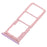 OEM SIM1 + SIM2 + Micro SD Card Tray Holders Part for vivo Y97 - Pink - 2