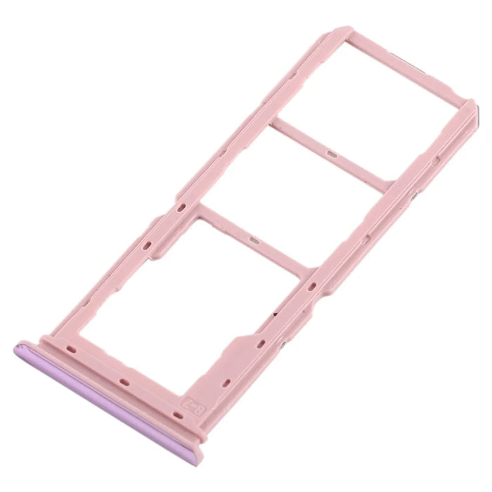 OEM SIM1 + SIM2 + Micro SD Card Tray Holders Part for vivo Y97 - Pink - 2