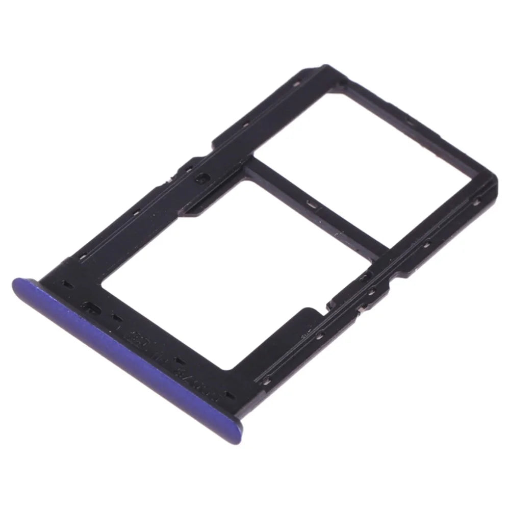 OEM SIM1 + SIM2/Micro SD Card Tray Holders Part for Oppo A9/A9 (2020)/A11x - Purple - 2