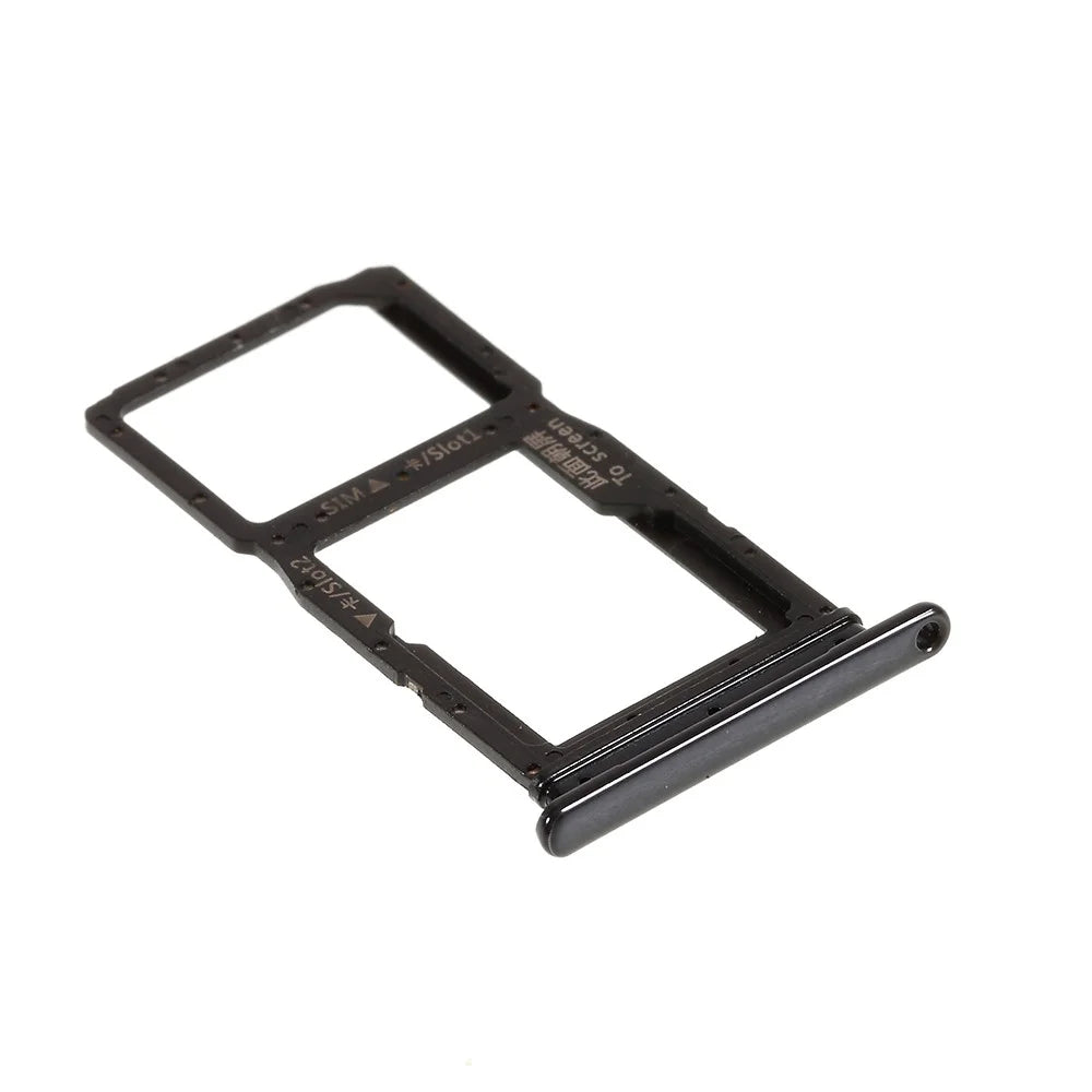 OEM SIM Card Tray Slot Holder Part for Huawei P Smart Z - Black - 1