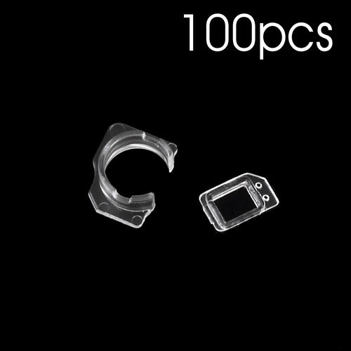 100Pcs Front Camera Lens Holders + 100Pcs Sensor Retaining Brackets for iPhone 6s / 6s Plus (OEM) - 1