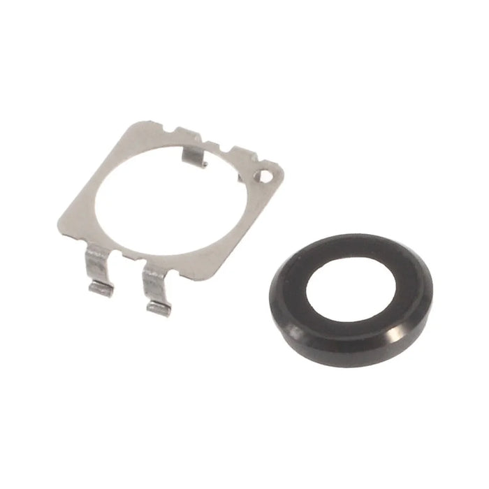 OEM Rear Camera Lens Ring + Bracket Replacement for iPhone 6s Plus - Black - 1