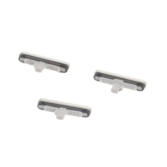 OEM Side Keys Power and Volume Buttons Replacement for Samsung Galaxy S7 - Silver Color - 2