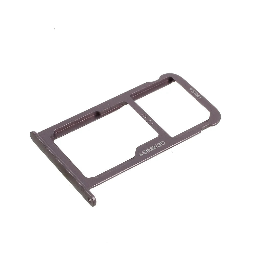 OEM for Huawei P9 Matte Dual SIM MicroSD Card Tray Holder Slot Replacement - Grey - 1
