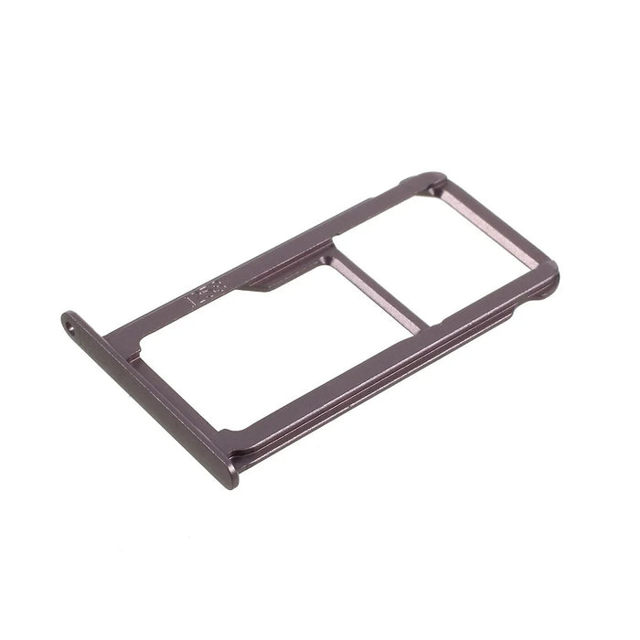 OEM for Huawei P9 Matte Dual SIM MicroSD Card Tray Holder Slot Replacement - Grey - 2
