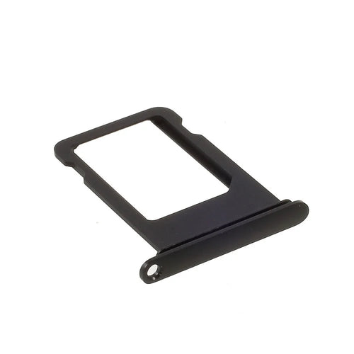 OEM SIM Card Tray Holder Replacement for iPhone 7 (No IMEI Code) - Black - 1