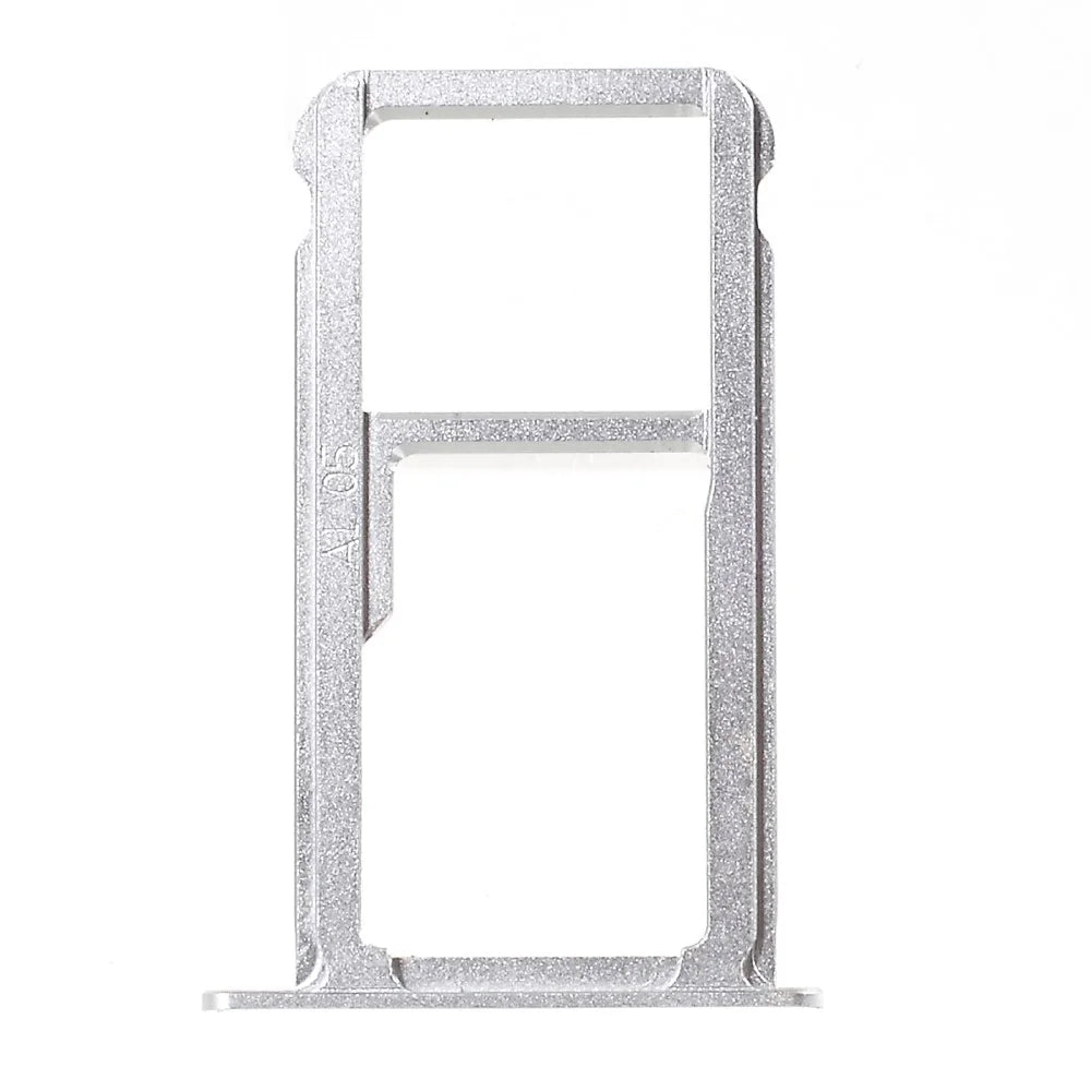OEM for Huawei Mate 9 SIM1 + SIM2/MicroSD Card Tray Holder Slot - Silver Color - 2