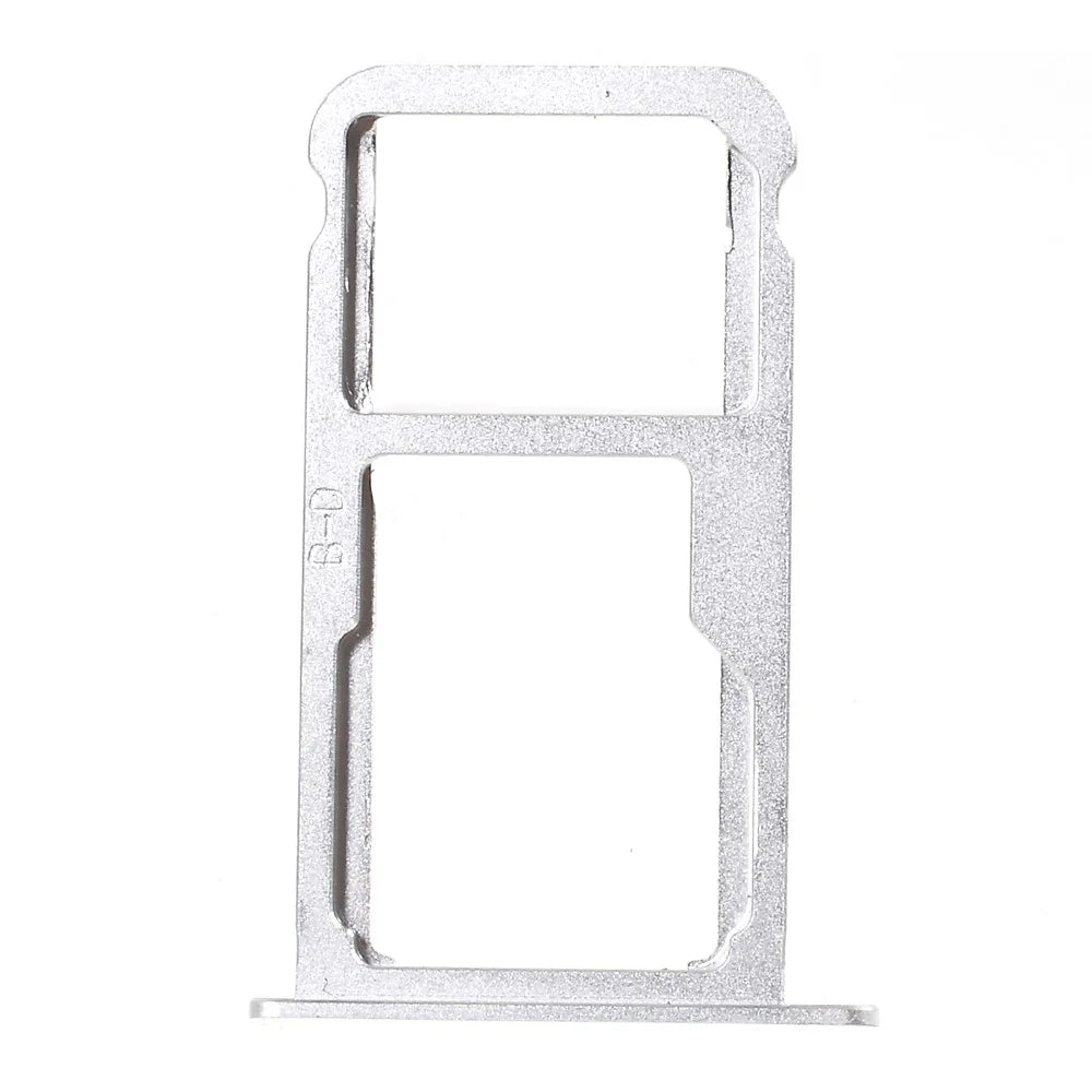 OEM for Huawei Mate 9 SIM1 + SIM2/MicroSD Card Tray Holder Slot - Silver Color - 3