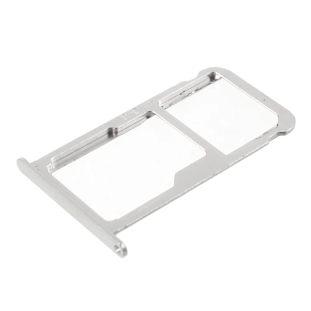 OEM for Huawei Mate 9 SIM1 + SIM2/MicroSD Card Tray Holder Slot - Silver Color - 5