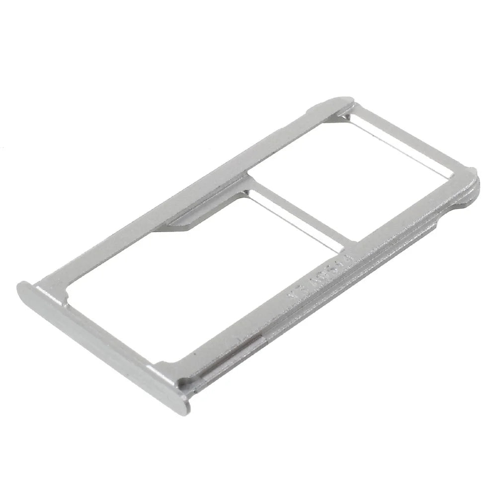 OEM Dual SIM MicroSD Card Tray Holder Slot for Huawei Mate 8 - Silver Color - 2
