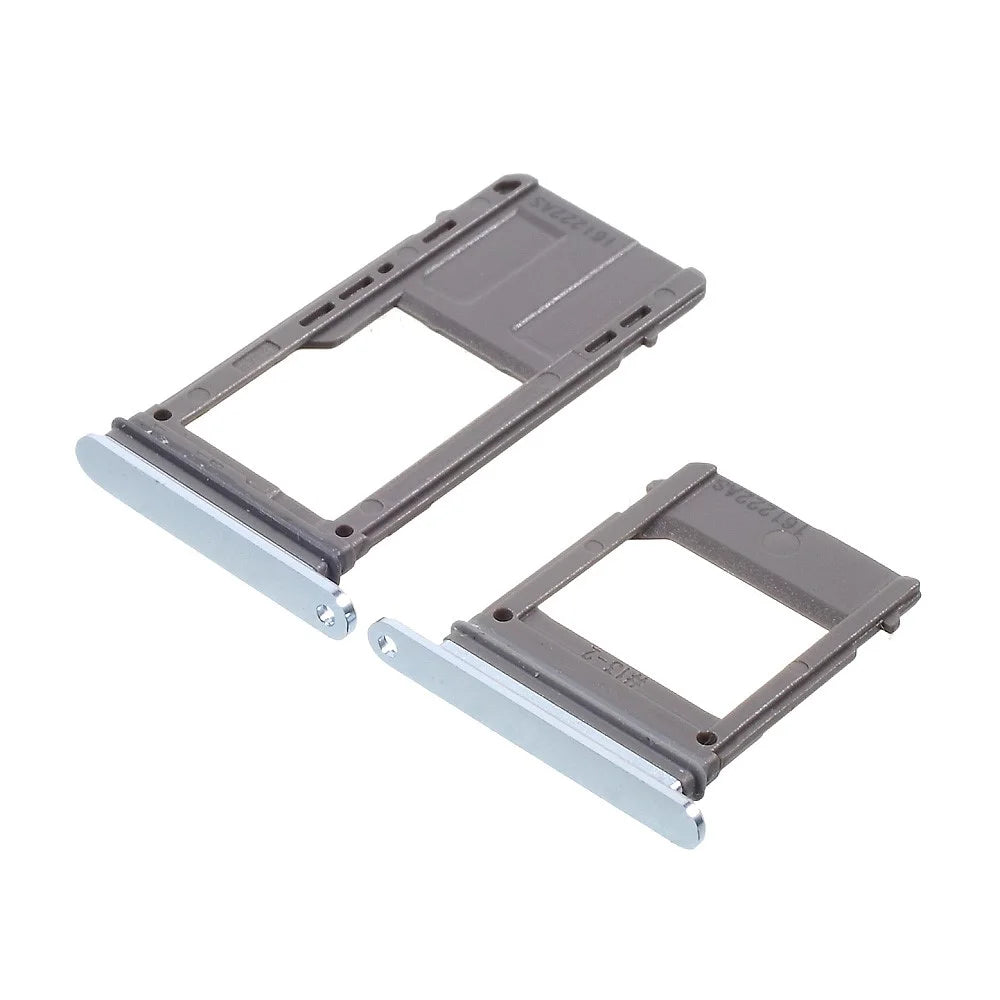 OEM SIM + Micro SD Card Tray Holder Part for Samsung Galaxy A5 (2017) A520 - Blue - 1