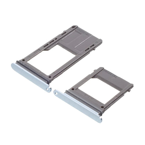 OEM SIM + Micro SD Card Tray Holder Part for Samsung Galaxy A5 (2017) A520 - Blue - 1
