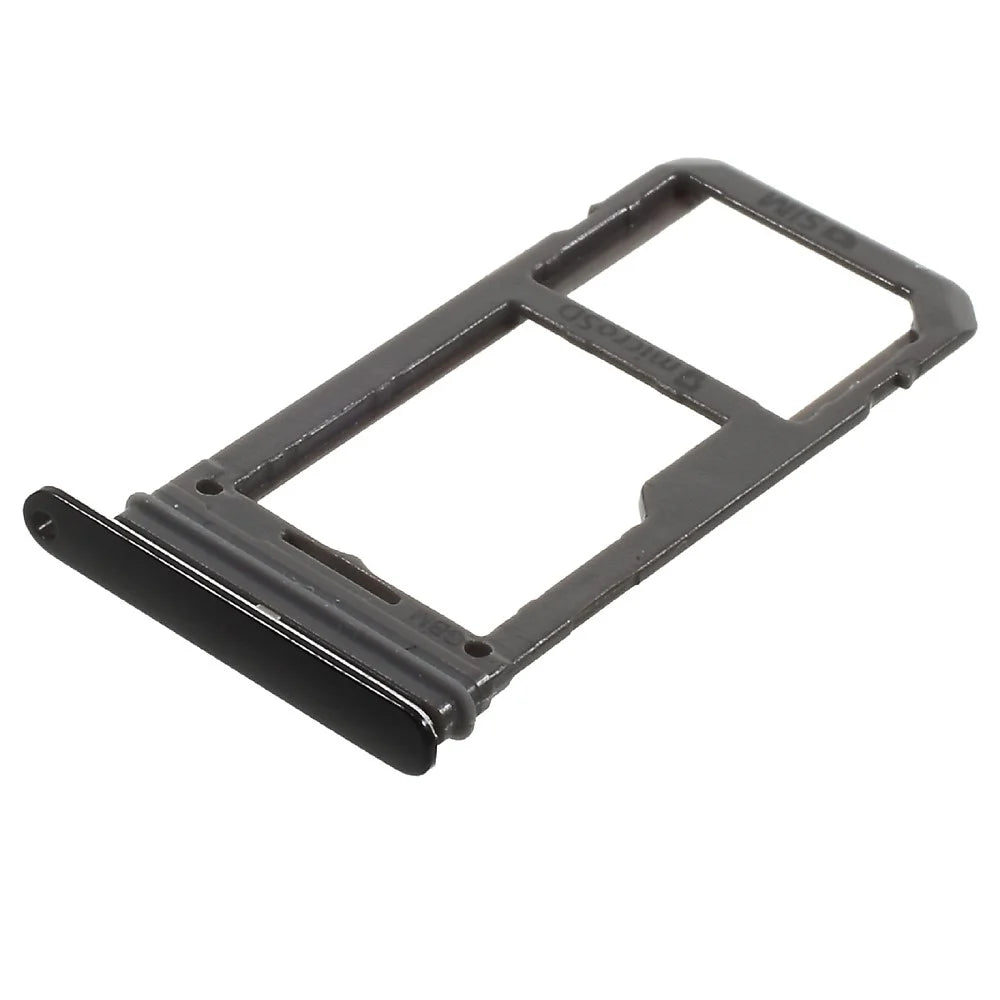 OEM SIM MicroSD Card Tray Slot Holder Part for Samsung Galaxy S8 G950 Single SIM Version - Black - 1